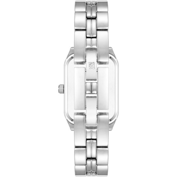 Women\'s Yellow Silver Stainless Steel Water Resistant Bracelet Adjustable Watch main image 5